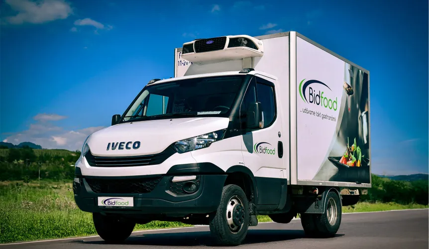 Bidfood | Rozvozové auto | Slovenko