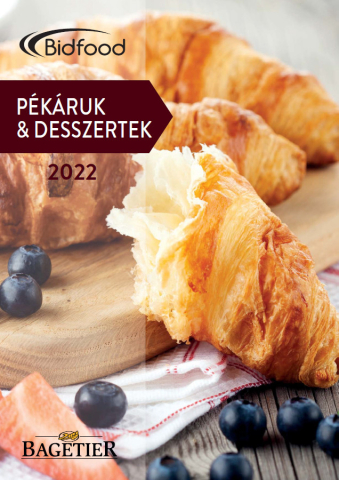 Katalógus: Pékáruk & desszertek 2022