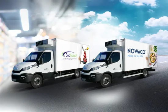Rozvozová auta Bidfood